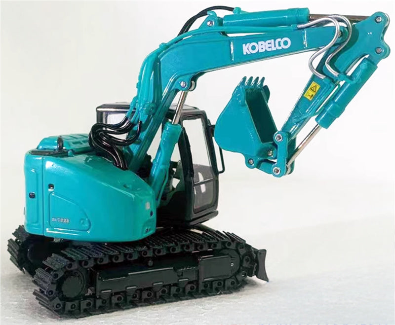 KOBELCO SK75SR New Excavator Limited Edition Blue 1:50 Truck Pre-built Model