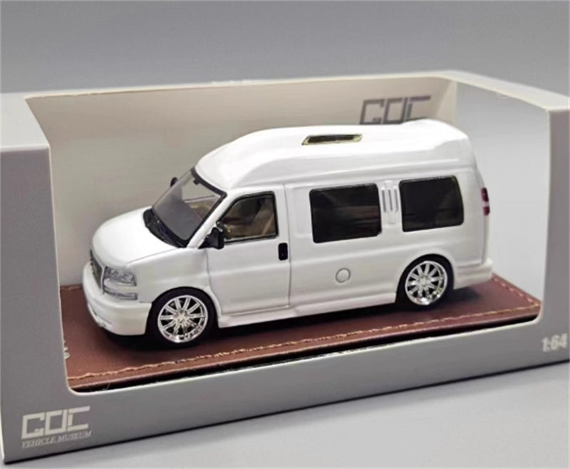 1:64 GMC Savana Business RV White GOC DIECAST Limited Edition 799pcs ONLY Model