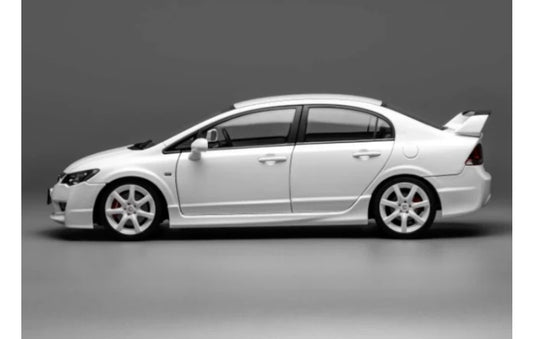 1:18 Honda Civic Type R FD2 Late Version MotorHelix Limited Edition 599PCS ONLY Premium White Pearl Diecast Model view2