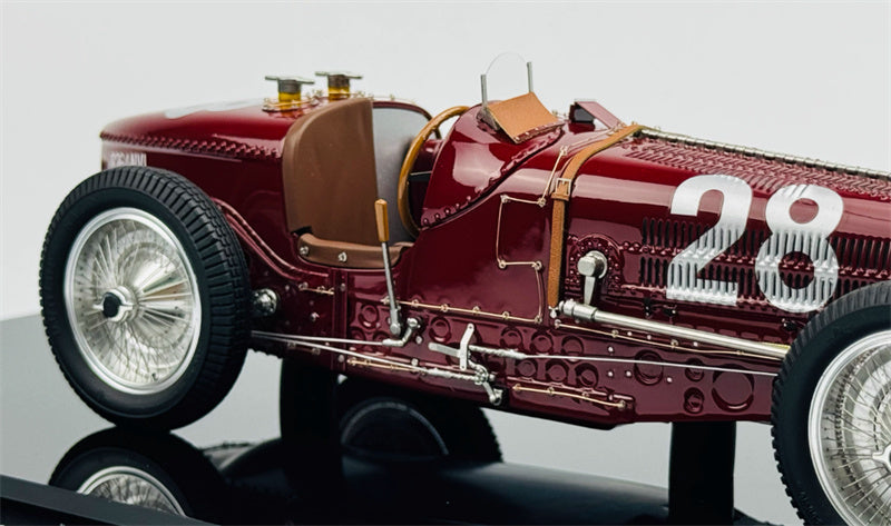 1:18 Bugatti T59 1934 Amalgam Monaco Senova Resin Car Model view9