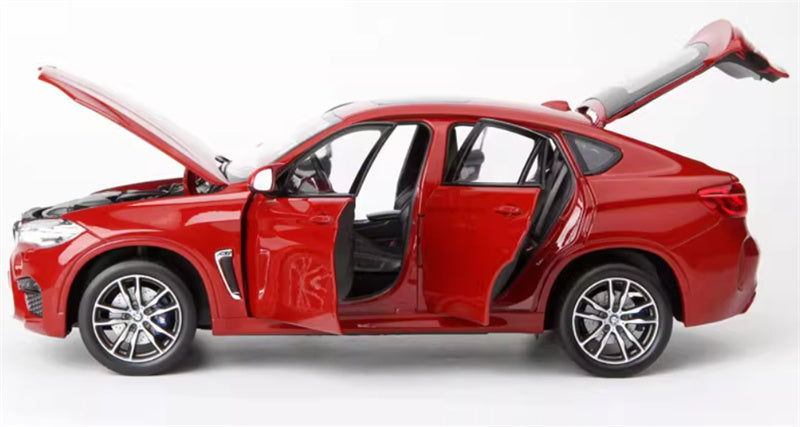 NOREV BMW X6M Metal Red 2015 1:18 Car Pre-built Model view7