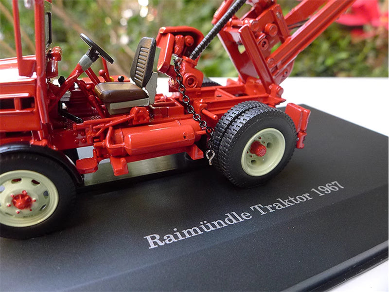 FLOZ Raimundle Agricultural Traktor 1967 red 1:43 Truck Pre-built Model
