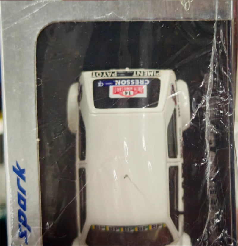 Spark Volkswagen VW Golf Mk1 n°14 Monte Carlo Rally 1980 1:43 Car Pre-built Model view4