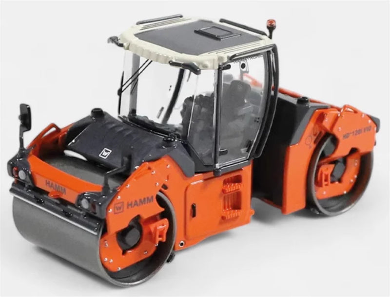NZG Hamm HD+120i VIO Double Wheel Pavement Roller 1:50 Truck Pre-built Model