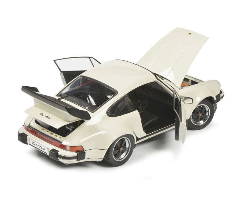 Schuco Porsche Turbo 930 car white 1:12  DIECAST CAR