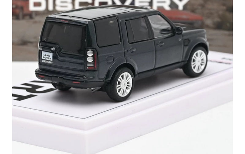 1:64 Land Rover Discovery 4 2014 Dark green silver wheel Whelart   DIECAST Model