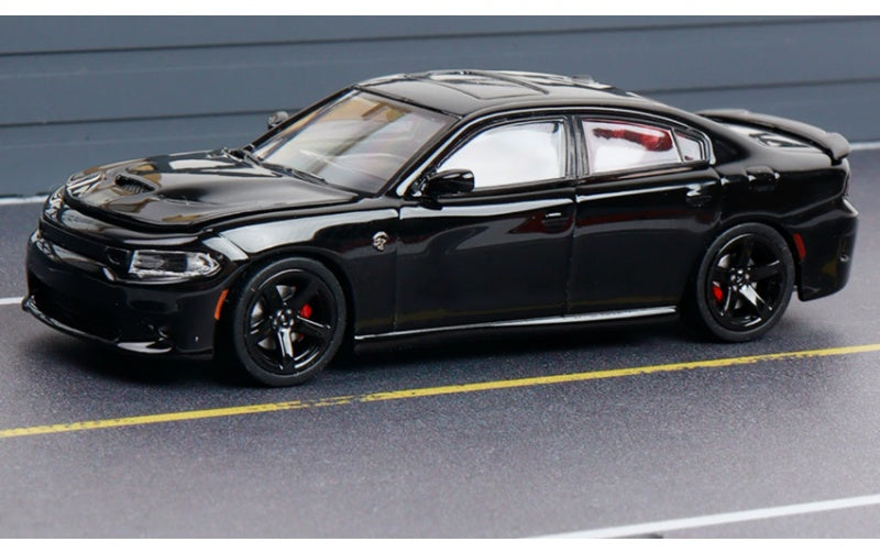 1:64 DODGE Charger SRT  Dark Night Black 7CM MODEL  Limited Edition 599PCS ONLY DIECAST Model