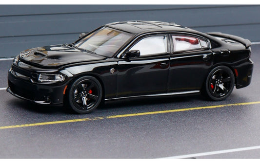 1:64 DODGE Charger SRT  Dark Night Black 7CM MODEL  Limited Edition 599PCS ONLY DIECAST Model