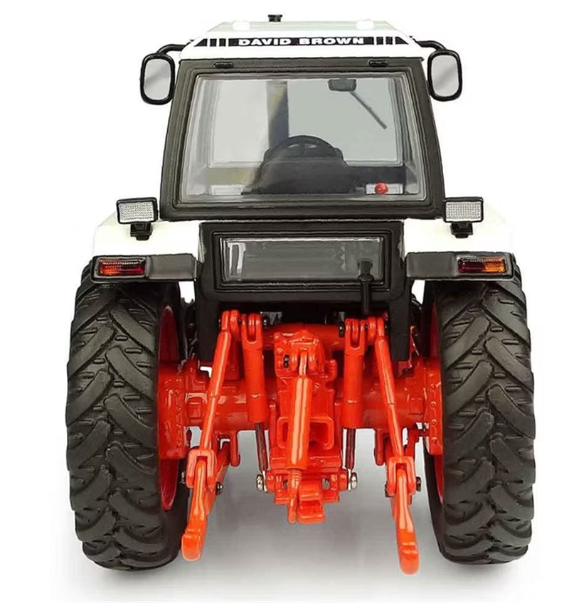 Universal Hobbies CASE DAVID BROWN 1490-2WD Agricultural Tractor white/Red 1:32 Truck Pre-built Model