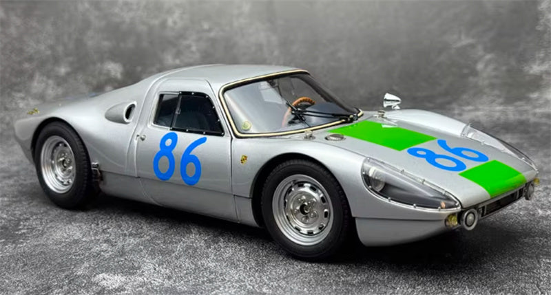 CMC Porsche 904 Carrera GTS winner Targa Florio 1964 Pucci/ Davis #86 Limited Edition 1500PCS ONLY 1:18 Car Pre-built Model view9