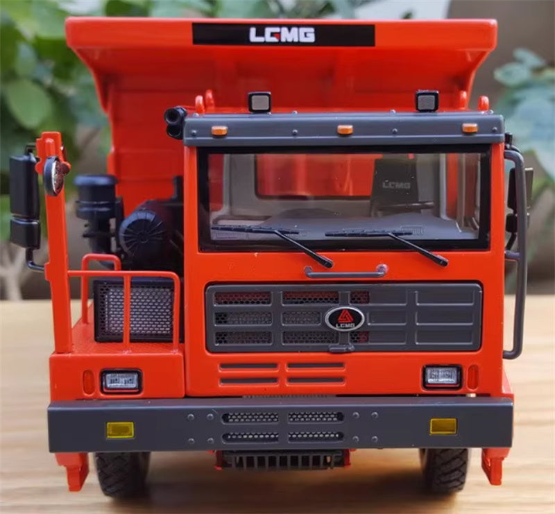 LGMG SDLG MT86HF Off Highway Mining Self dumping Truck Red Flame Red 1:35 Truck Pre-built Model