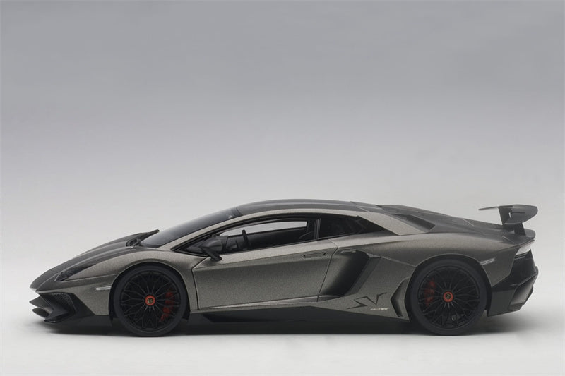 AUTOART Lamborghini Aventador LP750-4 SV Gray 1/18 car Pre-a Model