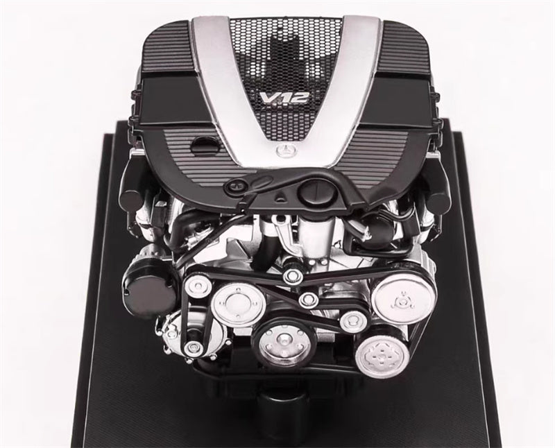 MOTORHELIX Mercedes Benz M275 V12 Engine 1:18 Car Accessories Pre-built Model view4