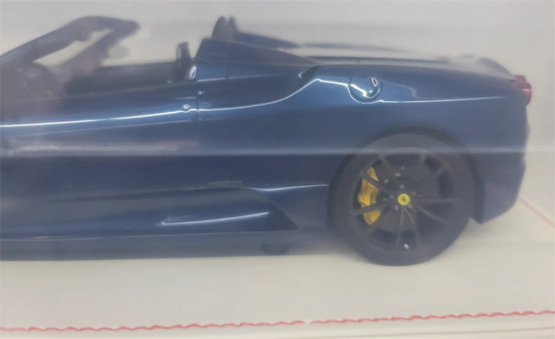 Dino Model Ferrari F430 16M Supercar Abu Dhabi Blue White base Black wheel yellow caliper Limited Edition 30PCS ONLY 1:18 Car Pre-built Model view10