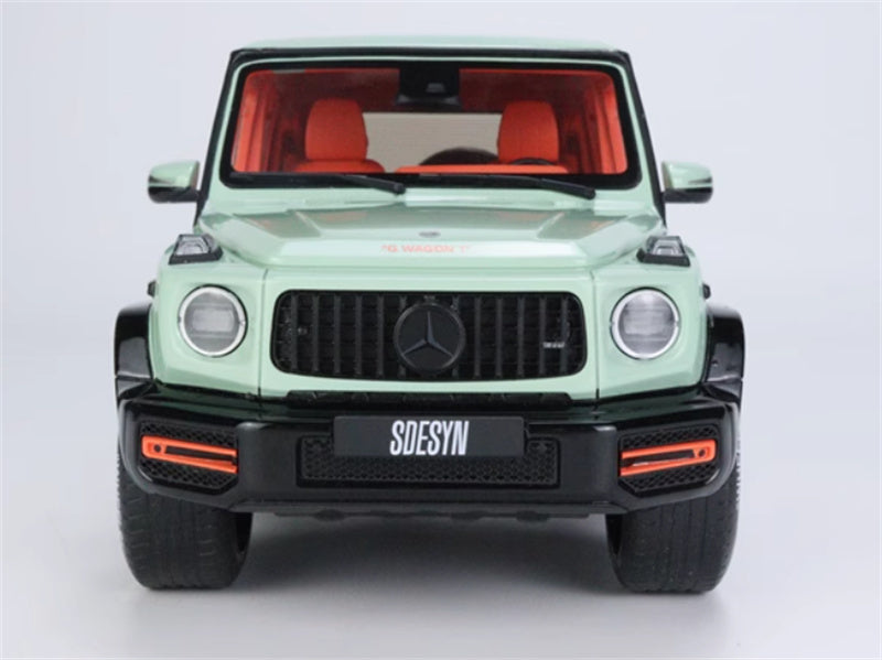 GT Spirit Mercedes AMG G63 Off-White G WAGON 1 SDESYN Limited Edition 504PCS ONLY 1:18 Truck Pre-built Model view8