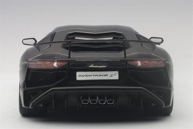 AUTOART Lamborghini Aventador LP750-4 SV Gray 1/18 car Pre-a Model