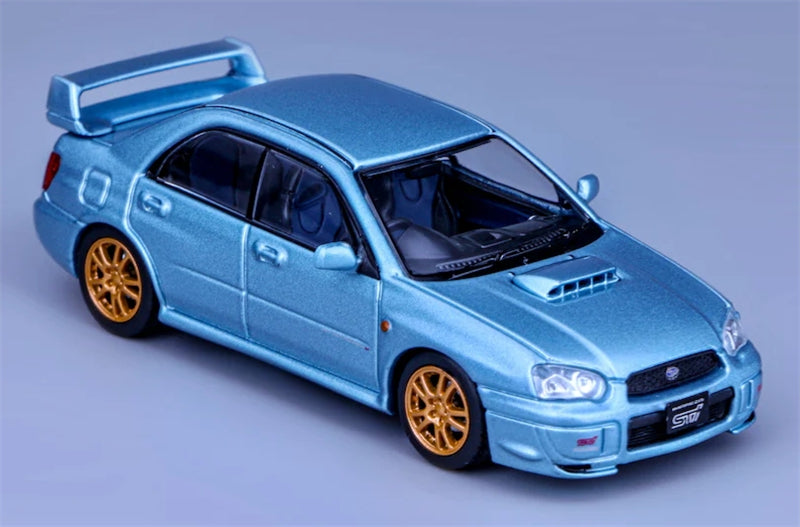 1:64 Subaru Impreza WRX STI 8th Generation Sedan  Ice Blue Furuya DIECAST Model
