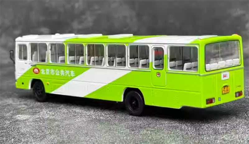 Beijing Public Transport Huanghai DD6111CT Single Machine 944 black wheel Bafangda Payment 1:64 Bus Pre-built Model view2
