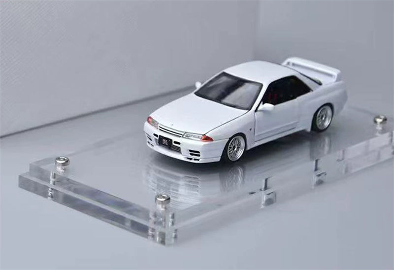 1:64 Nissan Skyline GT-R Nismo R32 White Focal Horizon Full open version Limited Edition 999PCS Only DIECAST Model