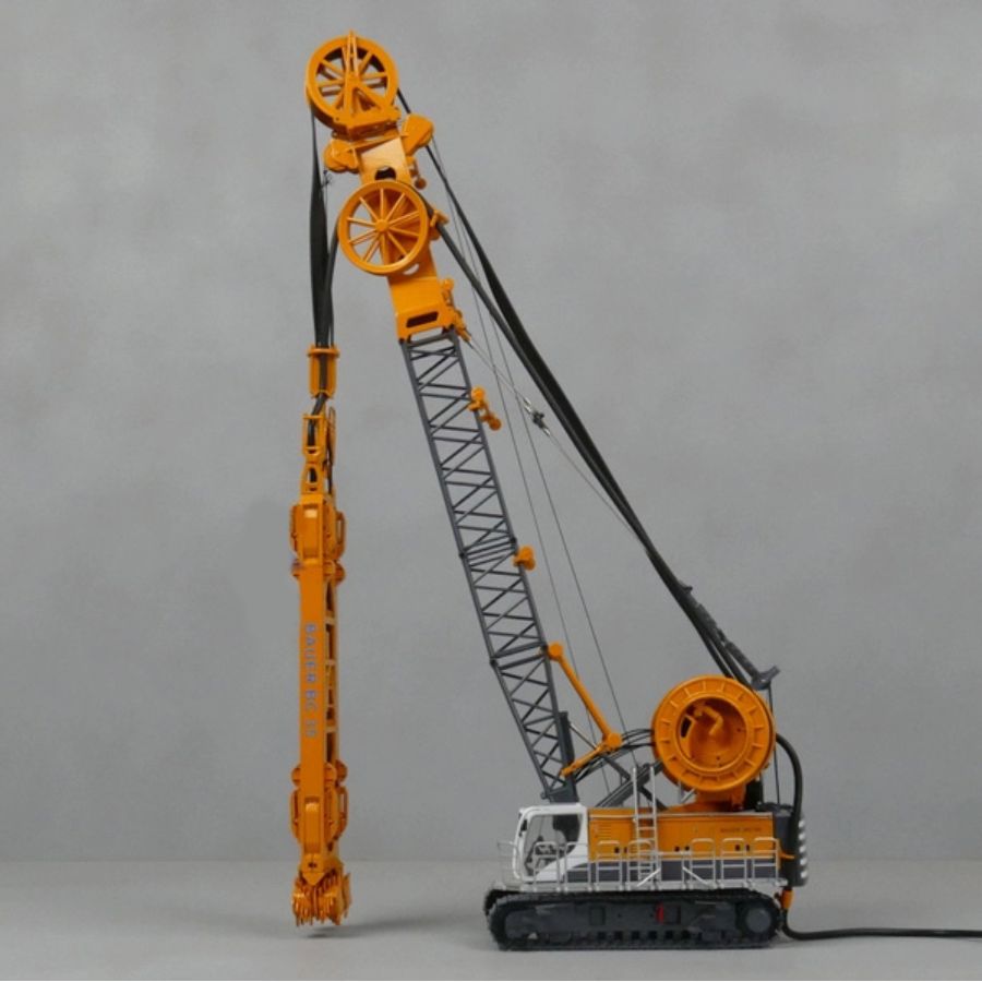 BYMO Bauer Cable Crane MC96 Crane+BC35 HDS-T KIT 1/50 DIECAST Truck Lorry