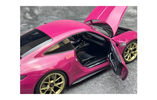 1:18 Porsche 911 992 GT3 RS  Rose Red - Golden Wheel NOREV  DIECAST Model