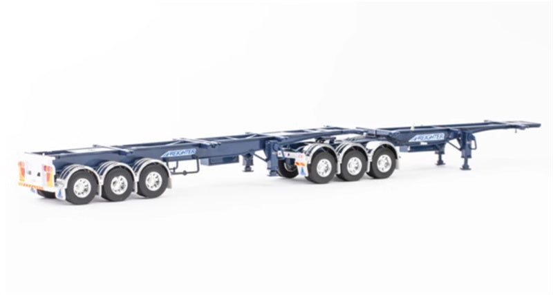 Drake MAXITRANS SKELG Australian Road Train blue 1:50 Model