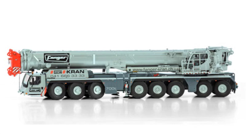 WSI LIEBHERR LTM 1650-8.1 Crane Fanger Kran 1:50 DIECAST Truck Lorry
