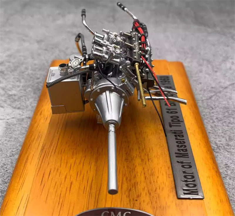 CMC Motor of Maserati Tipo 61 Birdcage 1960 1:18 Car Accessories Pre-built Model view9
