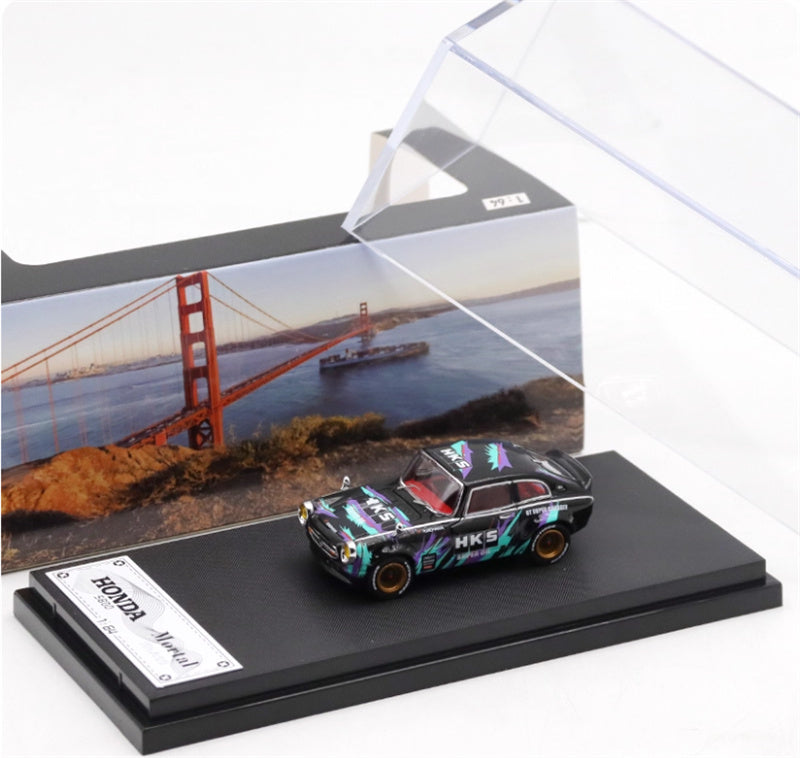 Mortal Honda S800 HKS coating 1:64 Car Pre-built Model view6