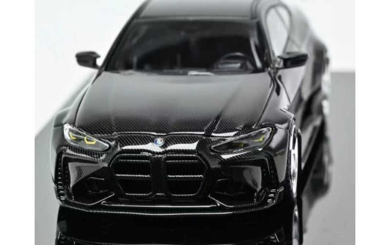 1:64 BMW M4 G82  Non porous all carbon black SW  HEC North Exhibition Limited Edition 500PCS ONLY DIECAST Model