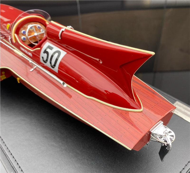 1:18 Ferrari Hydroplane #50 red VMB Resin Ship Model view4