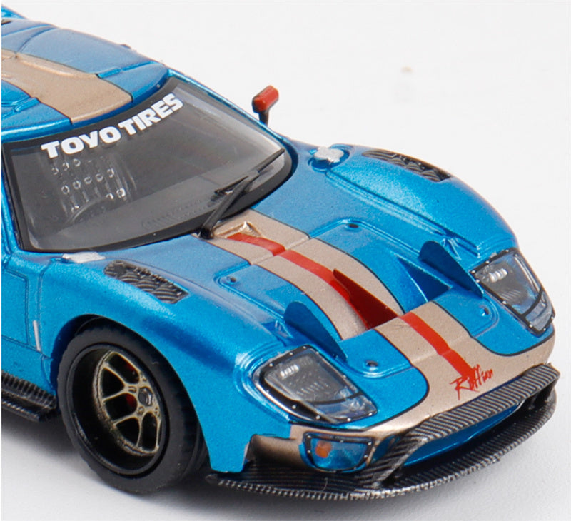 Rhino Model Ford GT40 Blue Limited Edition 999PCS ONLY 1:64 Car Pre-built Model view8