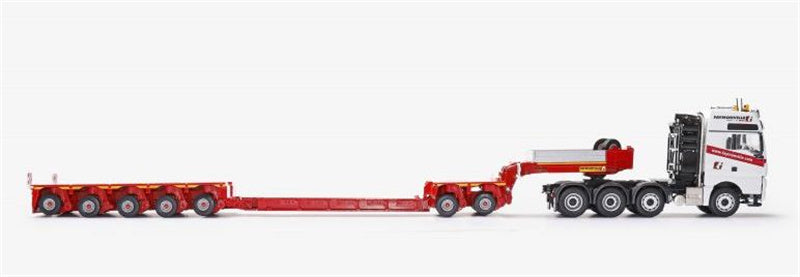 Conrad MAN TGX XXL FAYMONVILLE Variomax Drop center semi-trailer 1/50 Truck Pre-built Model