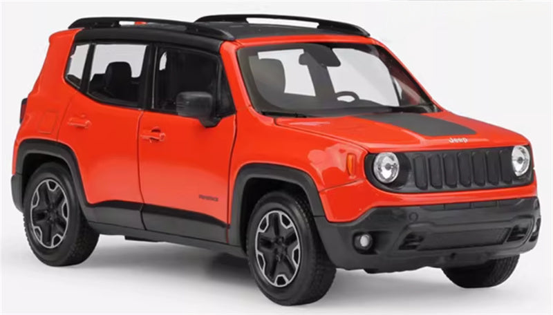 1:24 Jeep Renegade trailhawk  Orange  WELLY  DIECAST Car Model