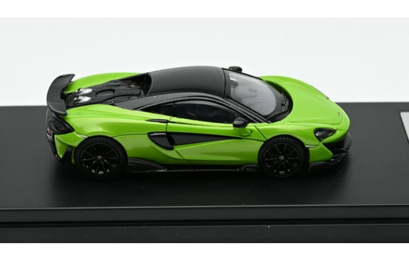 1:64 McLaren 600lt LCD Green Diecast Model view3