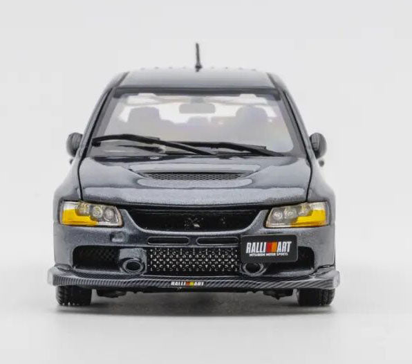 1:43 Mitsubishi Lancer Evolution IX EVO9 Rallyart GATHERJOY Diecast Model Grey