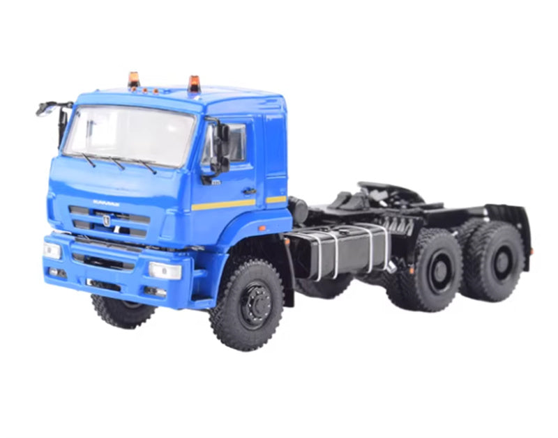 StartScaleModels Russia Kamaz 65225 heavy-duty tractor truck Blue 1:43 Truck Pre-built Airliner Model Display view1
