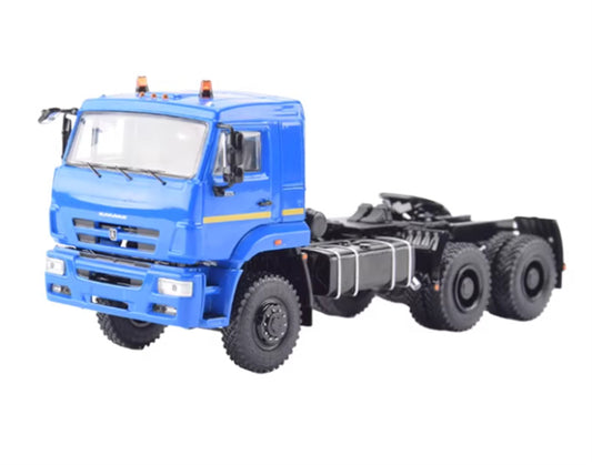 StartScaleModels Russia Kamaz 65225 heavy-duty tractor truck Blue 1:43 Truck Pre-built Airliner Model Display view1