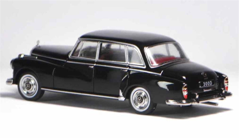 GFCC Mercedes Benz 300D 1959 classic car Black LHD 1:64 car Pre-built Model view2