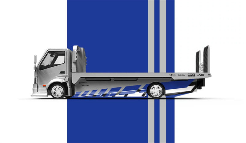1:64 Hino H300 Silver Blue SUPCAR DIECAST Model