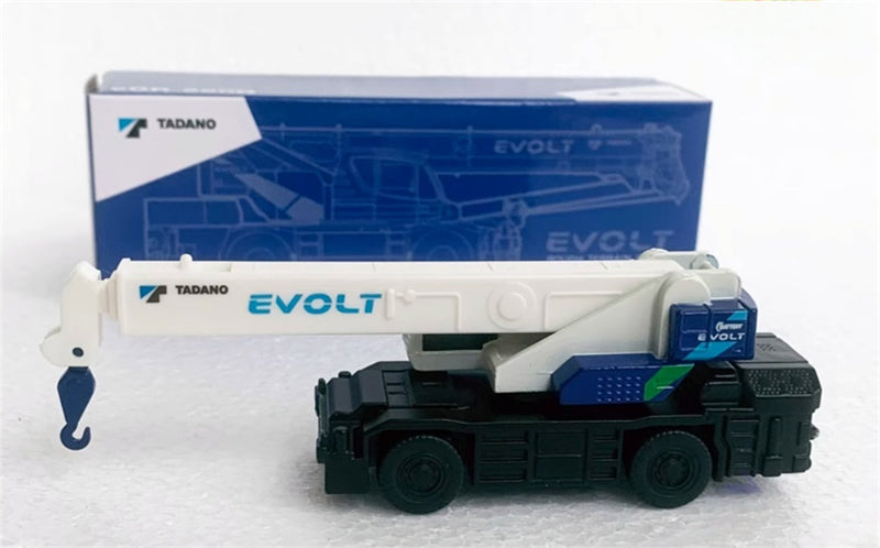 IMC TADANO EVOLT eGR-250N mini Rough Terrain Crane Blue White 1:125 Truck Pre-built Model