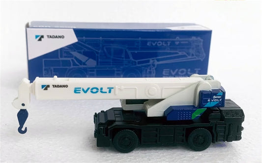 IMC TADANO EVOLT eGR-250N mini Rough Terrain Crane Blue White 1:125 Truck Pre-built Model