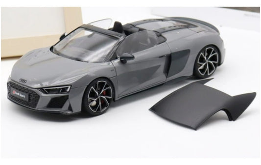 1:18 AUDI R8 Sport 2021 Nado Grey KengFai convertible version DIECAST Model