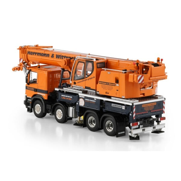 1:50 LIEBHERR HERRMANN LTF 1060-4.1 WSI  Orange Diecast Model