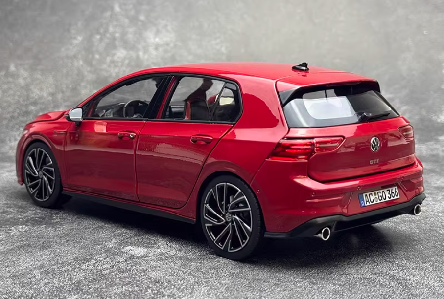 1:18 Volkswagen Golf GTI 2020 Red  NOREV 8th generation DIECAST car Model