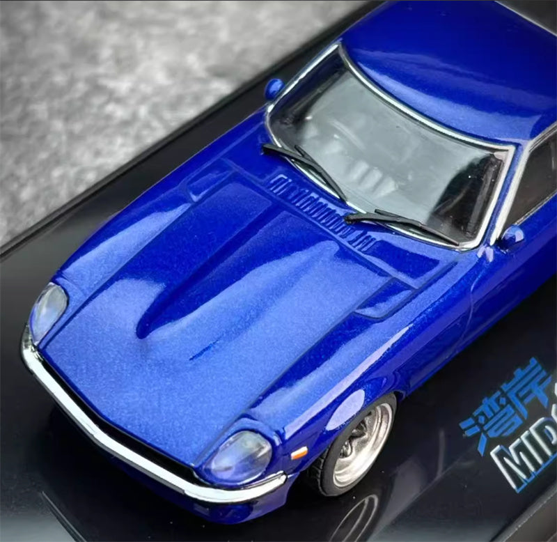1:64 AUTOART Nissan Fairlady Z (S30) Wangan Midnight Akuma COMIC 4 VERSION blue view7
