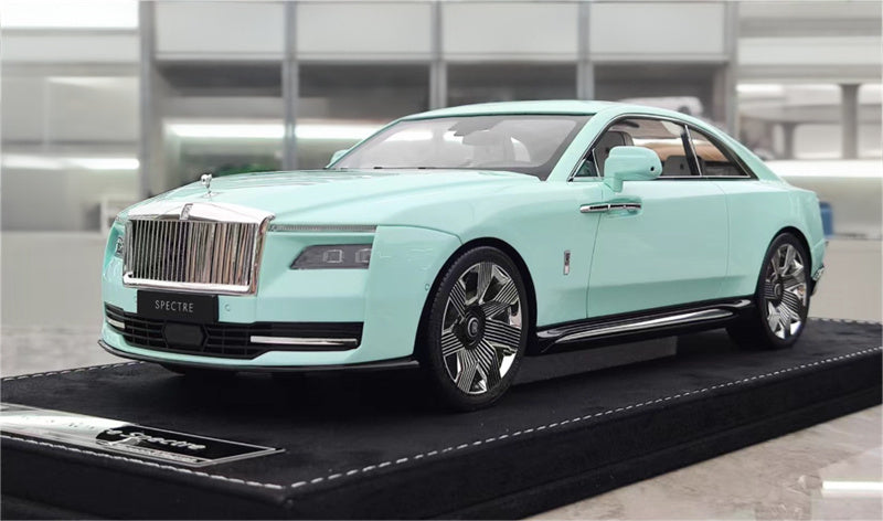 HH Model Rolls Royce SPECTRE Green Limited Edition 50PCS ONLY 1:18 Car Pre-built Model view1