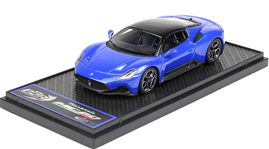 BBR MODELS Maserati MC20 2020 Blue LTD 120PCS ONLY 1:43 Car Pre-built Model view1