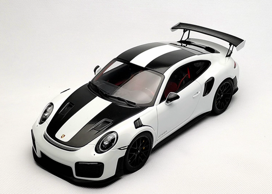 AUTOART Porsche 911 991 GT2 RS 991.2 White 1:18 Car Pre-built Model view1