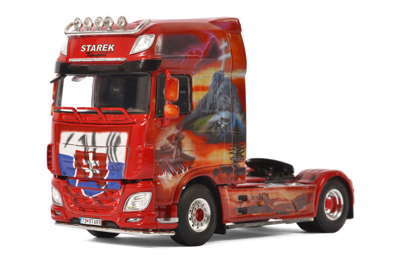 WSI DAF XF SUPER SPACE CAB 4x2 Starek 1:50 Truck Pre-built Model